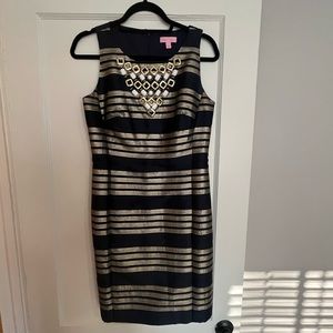 Lilly Pulitzer Virginia Beaded Shift Dress